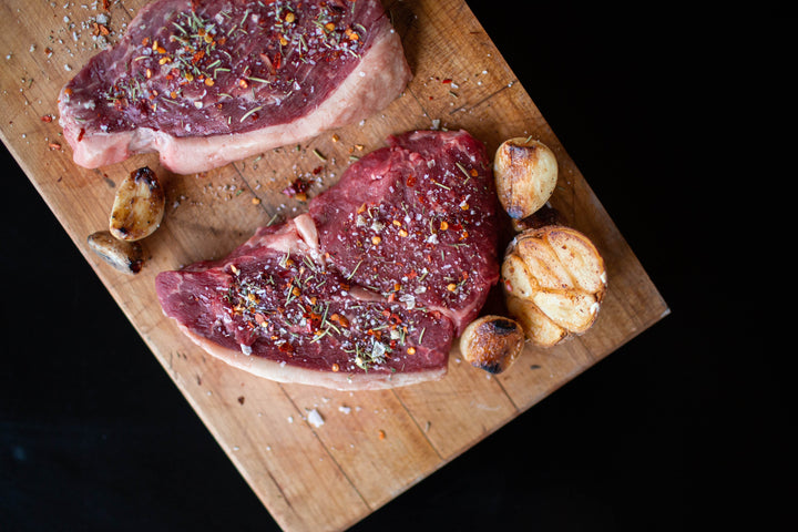 32oz Dry Aged raw Sirloin Steak